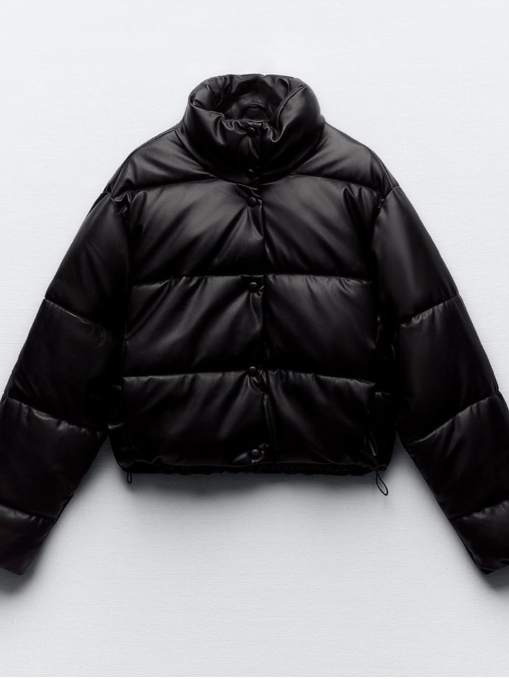 ZARA BLACK PUFFER JACKET